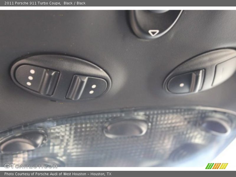 Black / Black 2011 Porsche 911 Turbo Coupe