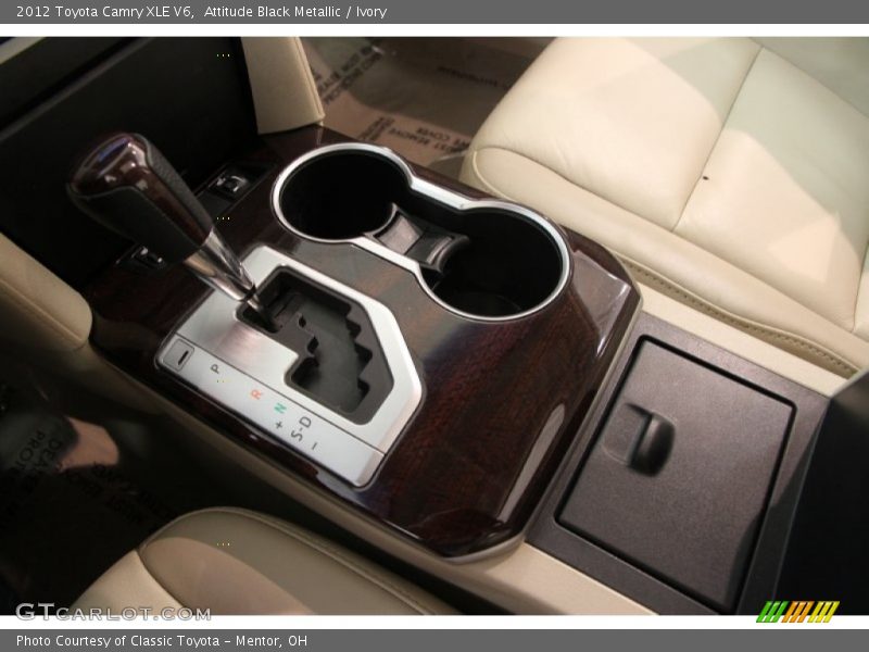 Attitude Black Metallic / Ivory 2012 Toyota Camry XLE V6