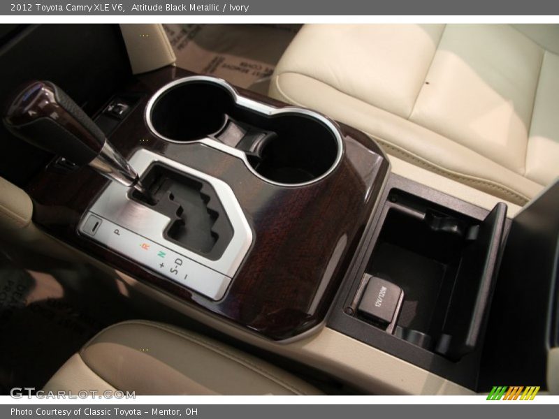 Attitude Black Metallic / Ivory 2012 Toyota Camry XLE V6