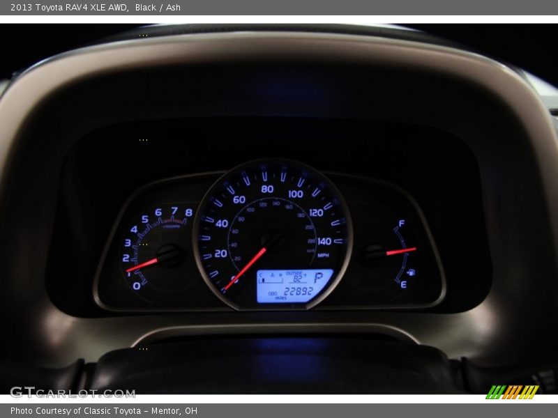Black / Ash 2013 Toyota RAV4 XLE AWD