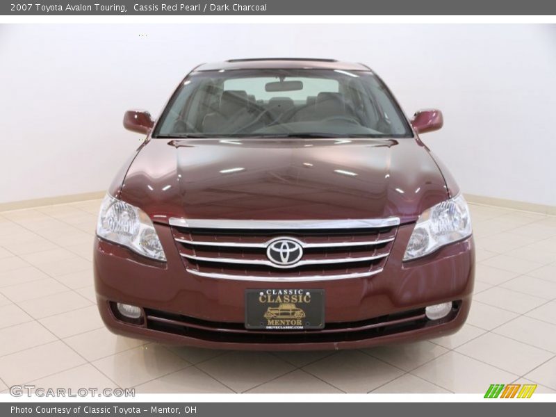 Cassis Red Pearl / Dark Charcoal 2007 Toyota Avalon Touring