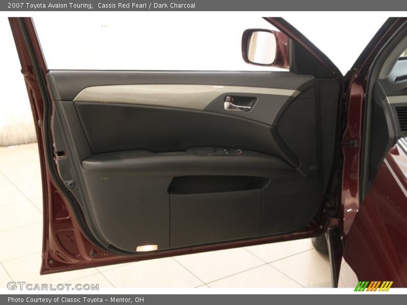 Cassis Red Pearl / Dark Charcoal 2007 Toyota Avalon Touring