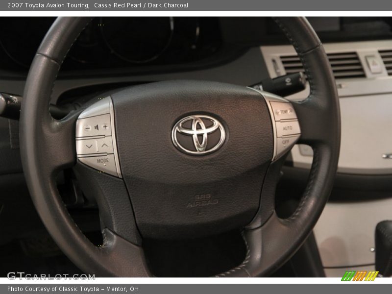 Cassis Red Pearl / Dark Charcoal 2007 Toyota Avalon Touring