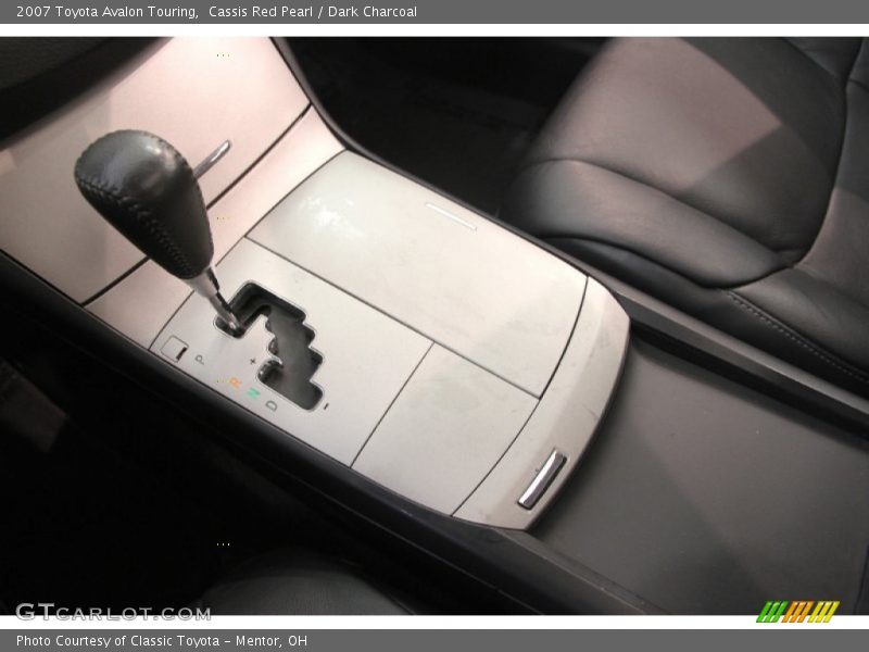 Cassis Red Pearl / Dark Charcoal 2007 Toyota Avalon Touring