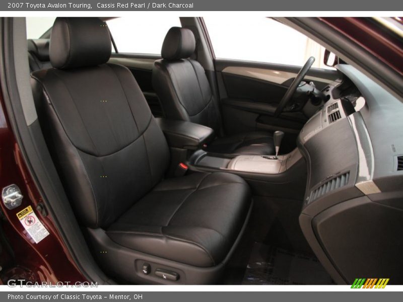 Cassis Red Pearl / Dark Charcoal 2007 Toyota Avalon Touring