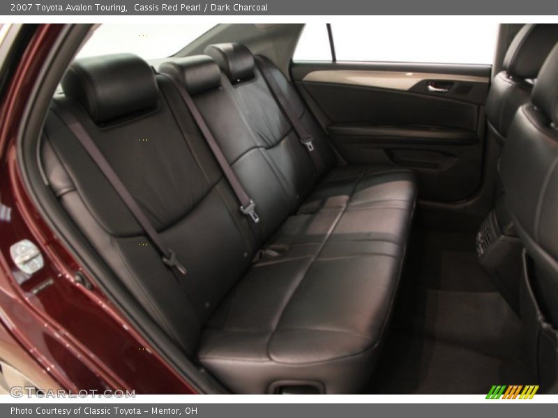 Cassis Red Pearl / Dark Charcoal 2007 Toyota Avalon Touring