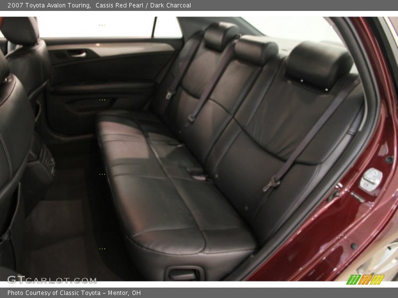Cassis Red Pearl / Dark Charcoal 2007 Toyota Avalon Touring