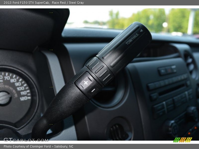 Race Red / Steel Gray 2013 Ford F150 STX SuperCab
