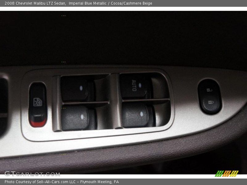 Imperial Blue Metallic / Cocoa/Cashmere Beige 2008 Chevrolet Malibu LTZ Sedan