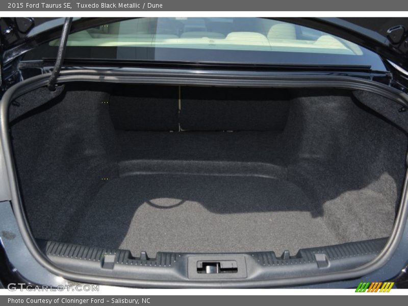 Tuxedo Black Metallic / Dune 2015 Ford Taurus SE