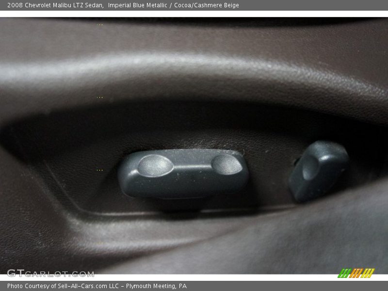 Imperial Blue Metallic / Cocoa/Cashmere Beige 2008 Chevrolet Malibu LTZ Sedan