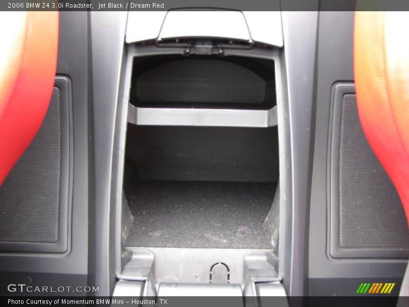 Jet Black / Dream Red 2006 BMW Z4 3.0i Roadster
