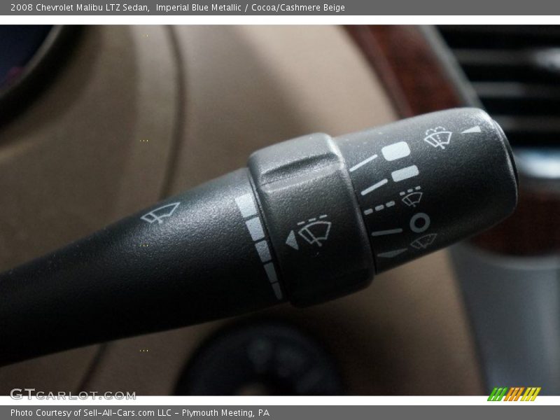 Imperial Blue Metallic / Cocoa/Cashmere Beige 2008 Chevrolet Malibu LTZ Sedan