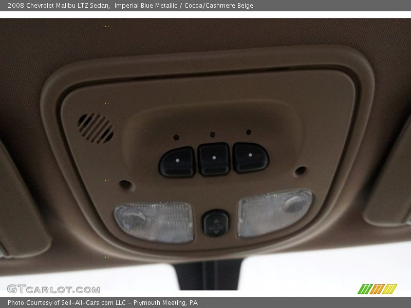 Imperial Blue Metallic / Cocoa/Cashmere Beige 2008 Chevrolet Malibu LTZ Sedan