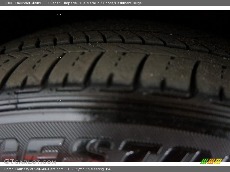 Imperial Blue Metallic / Cocoa/Cashmere Beige 2008 Chevrolet Malibu LTZ Sedan