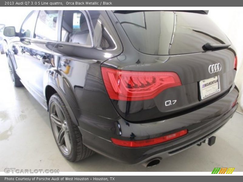 Orca Black Metallic / Black 2013 Audi Q7 3.0 S Line quattro