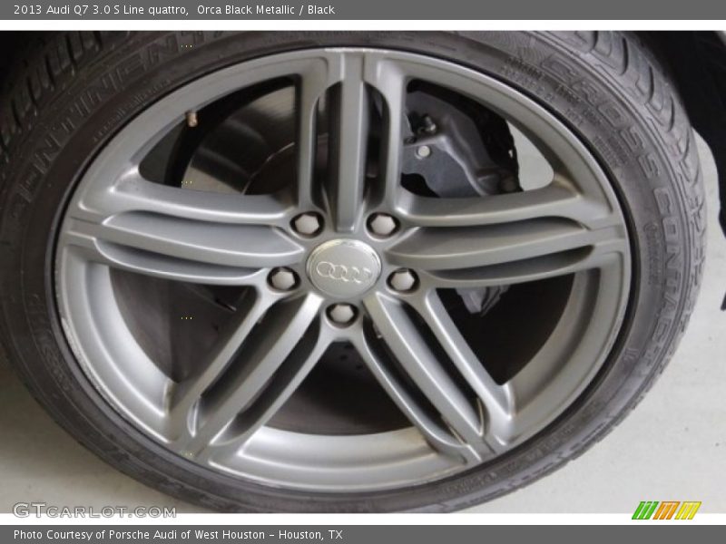 Orca Black Metallic / Black 2013 Audi Q7 3.0 S Line quattro