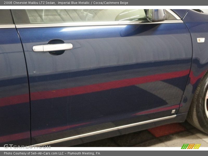 Imperial Blue Metallic / Cocoa/Cashmere Beige 2008 Chevrolet Malibu LTZ Sedan