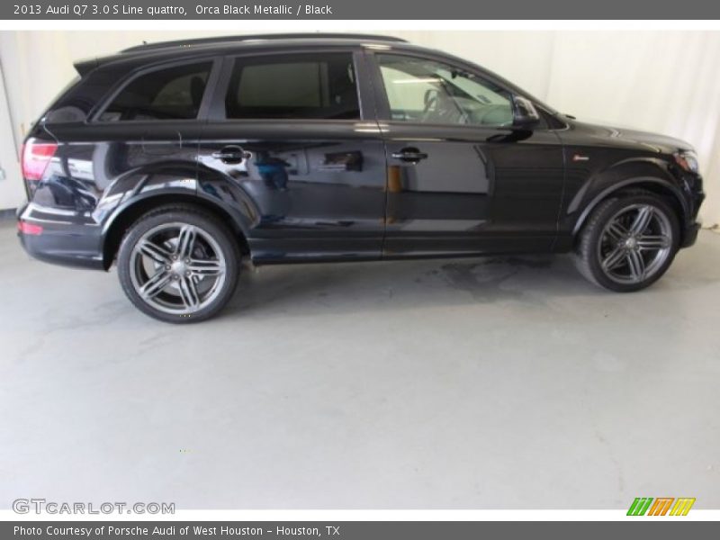 Orca Black Metallic / Black 2013 Audi Q7 3.0 S Line quattro
