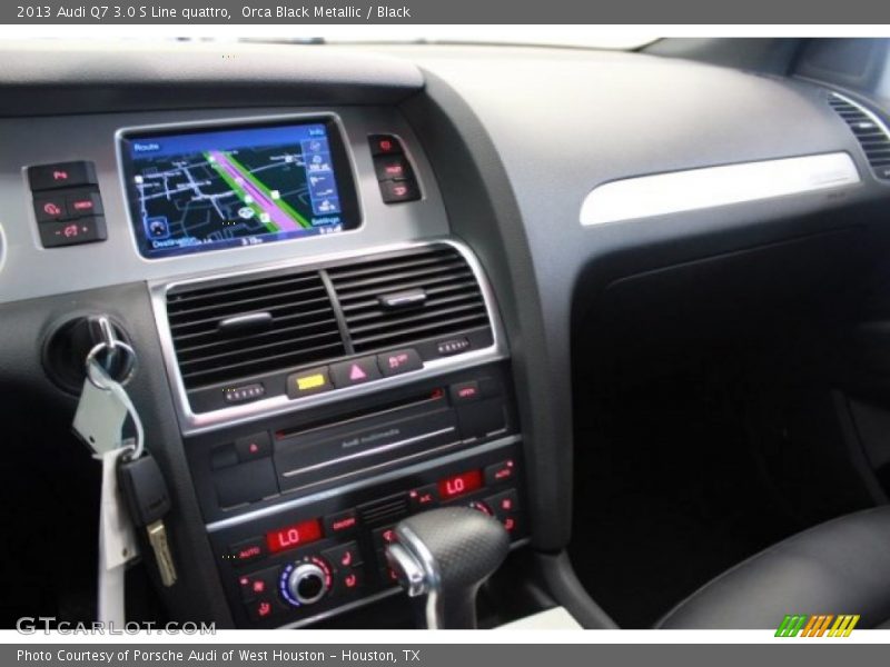 Orca Black Metallic / Black 2013 Audi Q7 3.0 S Line quattro