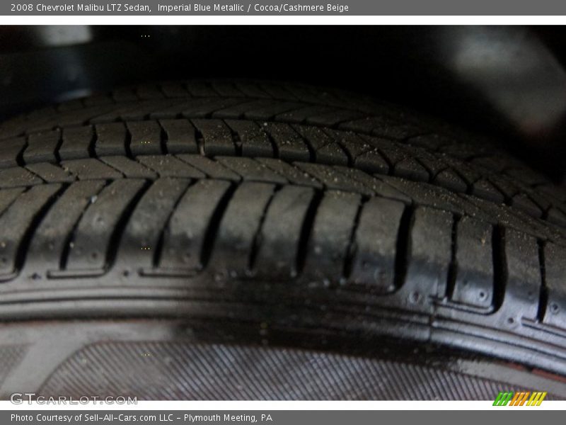 Imperial Blue Metallic / Cocoa/Cashmere Beige 2008 Chevrolet Malibu LTZ Sedan