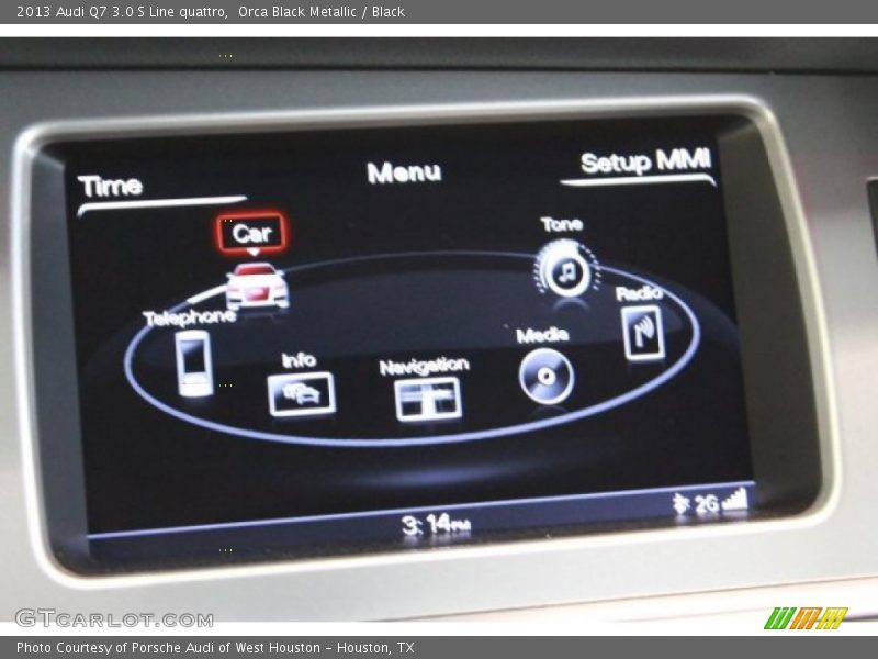 Orca Black Metallic / Black 2013 Audi Q7 3.0 S Line quattro
