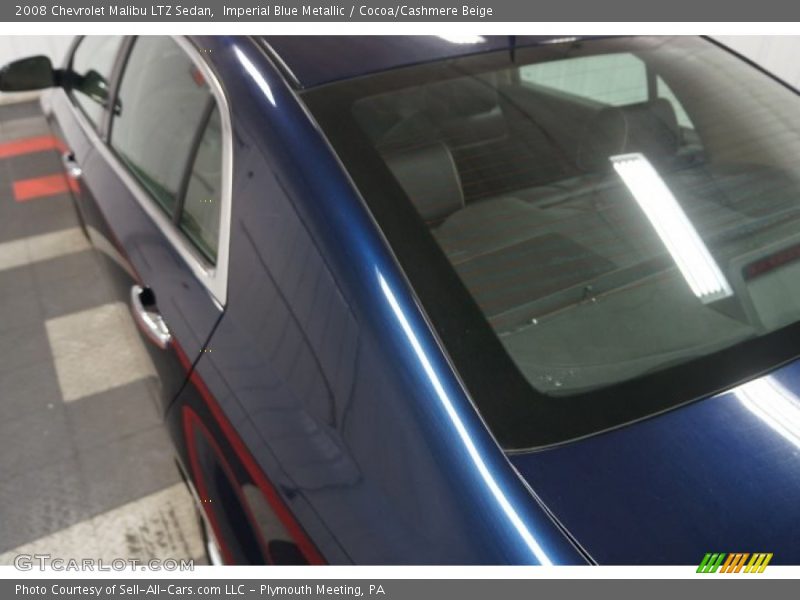Imperial Blue Metallic / Cocoa/Cashmere Beige 2008 Chevrolet Malibu LTZ Sedan