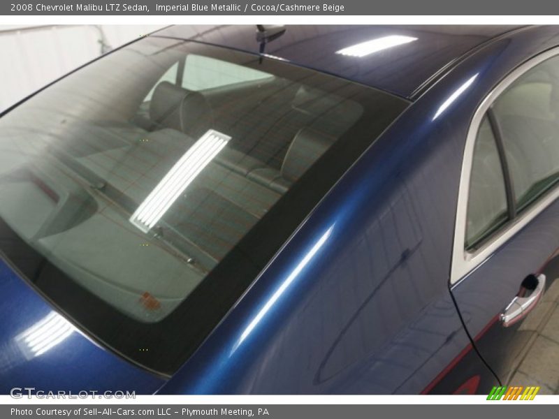 Imperial Blue Metallic / Cocoa/Cashmere Beige 2008 Chevrolet Malibu LTZ Sedan