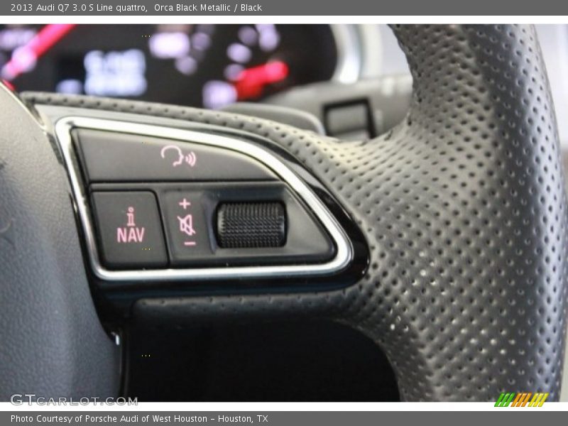 Orca Black Metallic / Black 2013 Audi Q7 3.0 S Line quattro