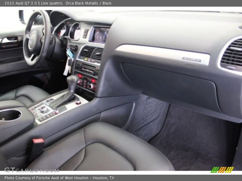 Orca Black Metallic / Black 2013 Audi Q7 3.0 S Line quattro