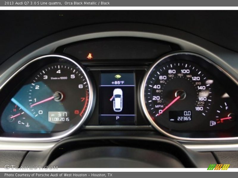 Orca Black Metallic / Black 2013 Audi Q7 3.0 S Line quattro