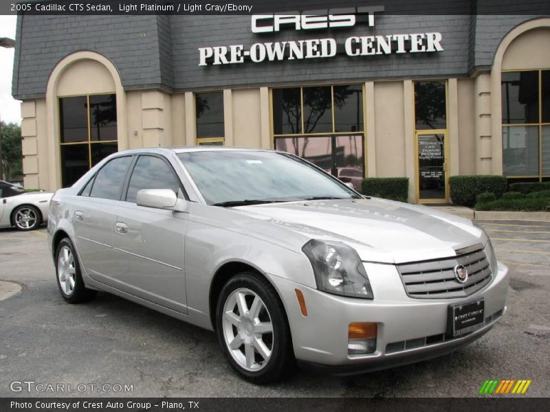 Light Platinum / Light Gray/Ebony 2005 Cadillac CTS Sedan