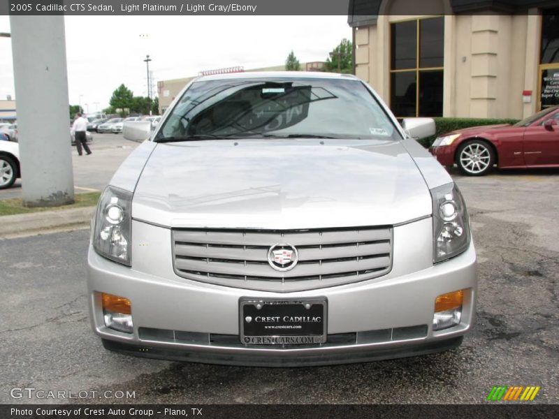 Light Platinum / Light Gray/Ebony 2005 Cadillac CTS Sedan