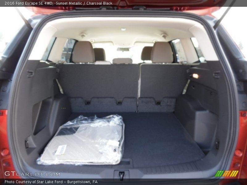 Sunset Metallic / Charcoal Black 2016 Ford Escape SE 4WD