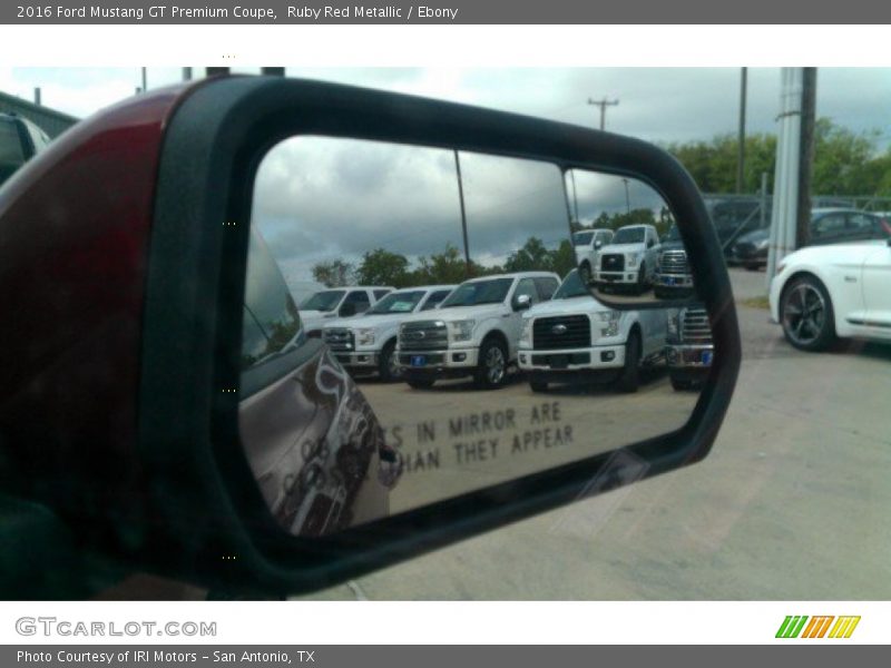 Ruby Red Metallic / Ebony 2016 Ford Mustang GT Premium Coupe