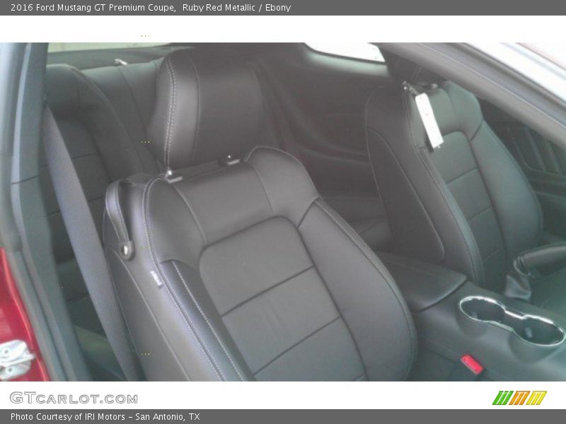 Ruby Red Metallic / Ebony 2016 Ford Mustang GT Premium Coupe