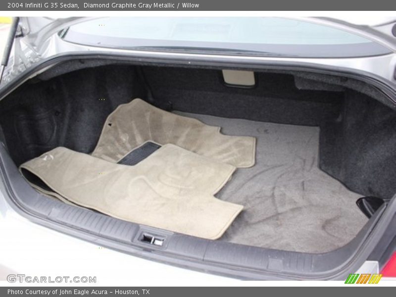 Diamond Graphite Gray Metallic / Willow 2004 Infiniti G 35 Sedan