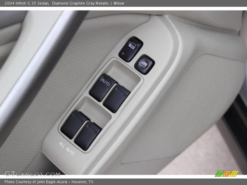 Diamond Graphite Gray Metallic / Willow 2004 Infiniti G 35 Sedan