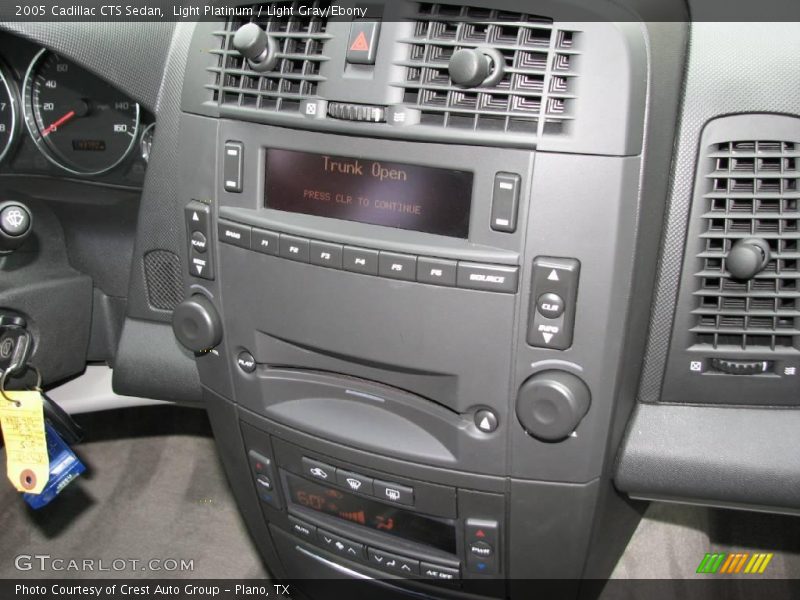 Light Platinum / Light Gray/Ebony 2005 Cadillac CTS Sedan