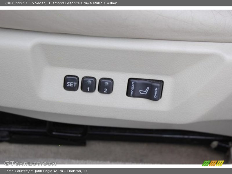 Diamond Graphite Gray Metallic / Willow 2004 Infiniti G 35 Sedan