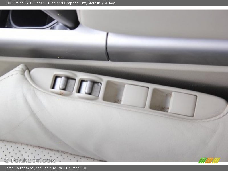 Diamond Graphite Gray Metallic / Willow 2004 Infiniti G 35 Sedan
