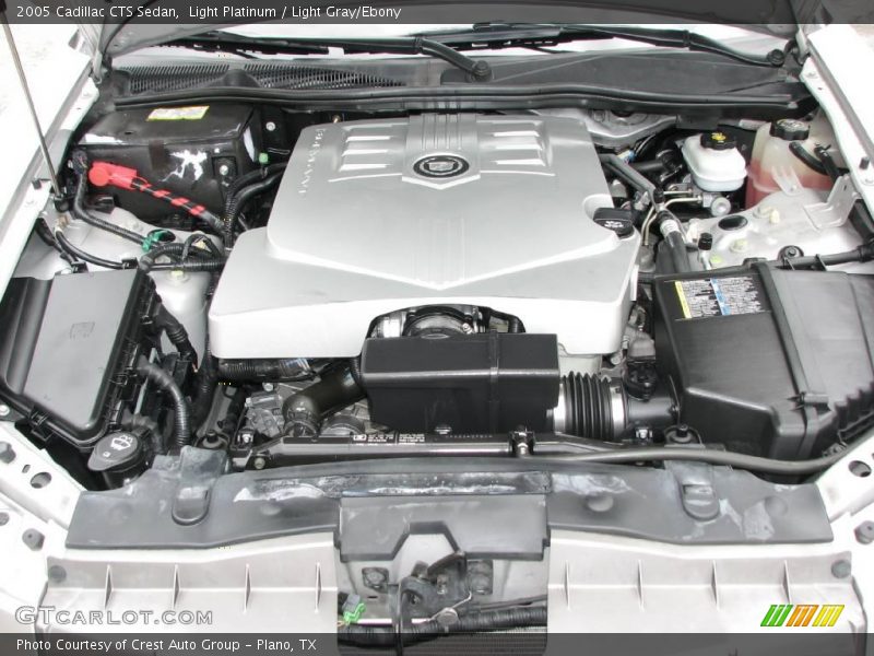 Light Platinum / Light Gray/Ebony 2005 Cadillac CTS Sedan