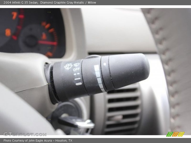 Diamond Graphite Gray Metallic / Willow 2004 Infiniti G 35 Sedan