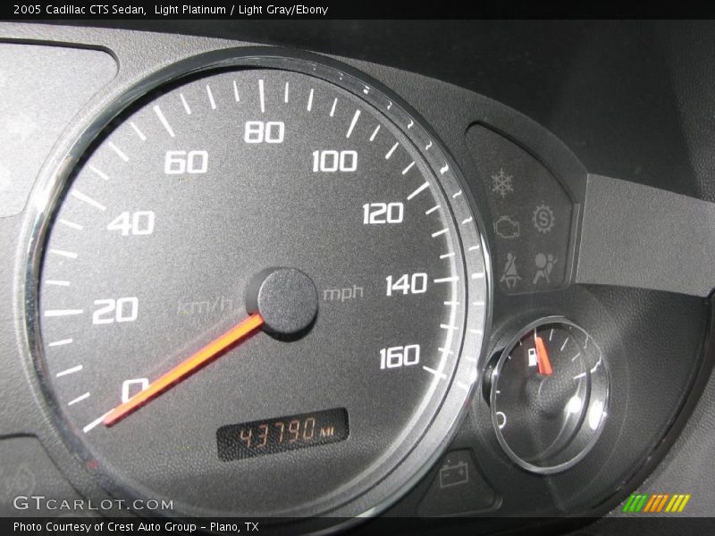 Light Platinum / Light Gray/Ebony 2005 Cadillac CTS Sedan