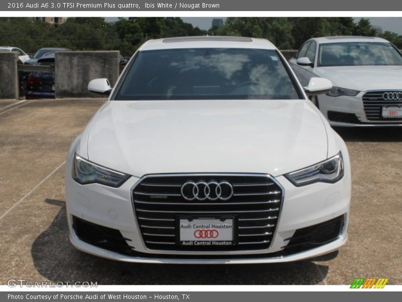 Ibis White / Nougat Brown 2016 Audi A6 3.0 TFSI Premium Plus quattro