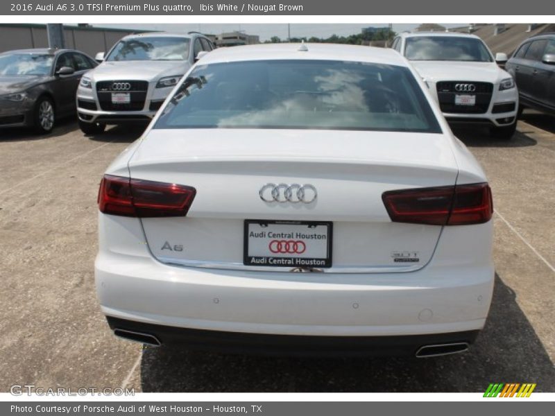 Ibis White / Nougat Brown 2016 Audi A6 3.0 TFSI Premium Plus quattro