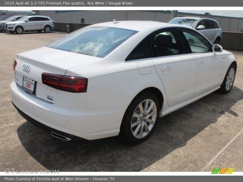 Ibis White / Nougat Brown 2016 Audi A6 3.0 TFSI Premium Plus quattro