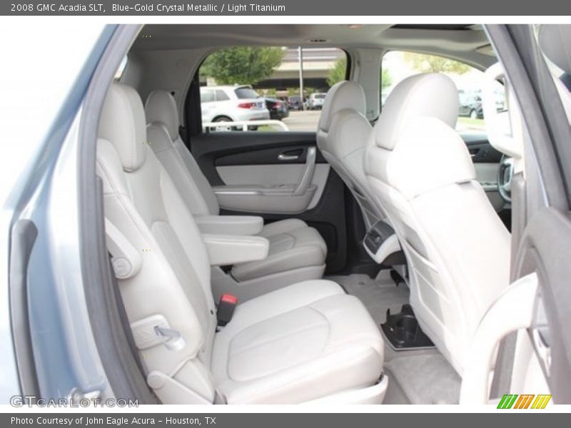 Blue-Gold Crystal Metallic / Light Titanium 2008 GMC Acadia SLT