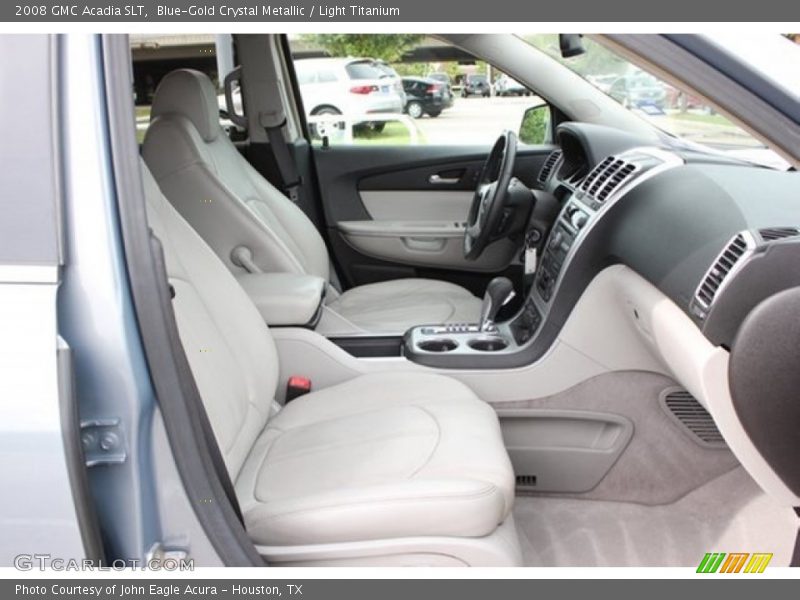 Blue-Gold Crystal Metallic / Light Titanium 2008 GMC Acadia SLT