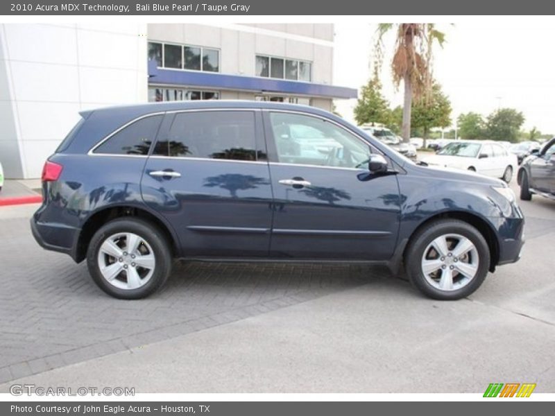 Bali Blue Pearl / Taupe Gray 2010 Acura MDX Technology